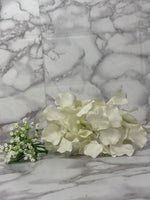 Artificial Purple Hydrangea Flower Heads – Premium Silk Decorative Flowers (Pack of 50)
