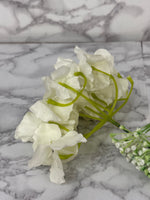 Artificial Purple Hydrangea Flower Heads – Premium Silk Decorative Flowers (Pack of 50)