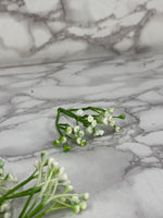 Artificial Gypso Flower Stems – White Baby’s Breath Fillers for Decoration (Pack of 100)