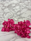 Artificial Purple Hydrangea Flower Heads – Premium Silk Decorative Flowers (Pack of 50)