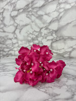 Artificial Purple Hydrangea Flower Heads – Premium Silk Decorative Flowers (Pack of 50)