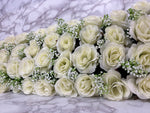 Artificial Gypso Flower Stems – White Baby’s Breath Fillers for Decoration (Pack of 100)