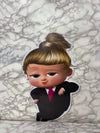Boss Baby Girl Theme Cutout – Cartoon Party Decoration Prop (Premium Print)
