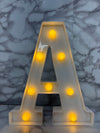 LED Alphabet Letter Light “A-Z” | Marquee Light for Home, Events & Party Decor